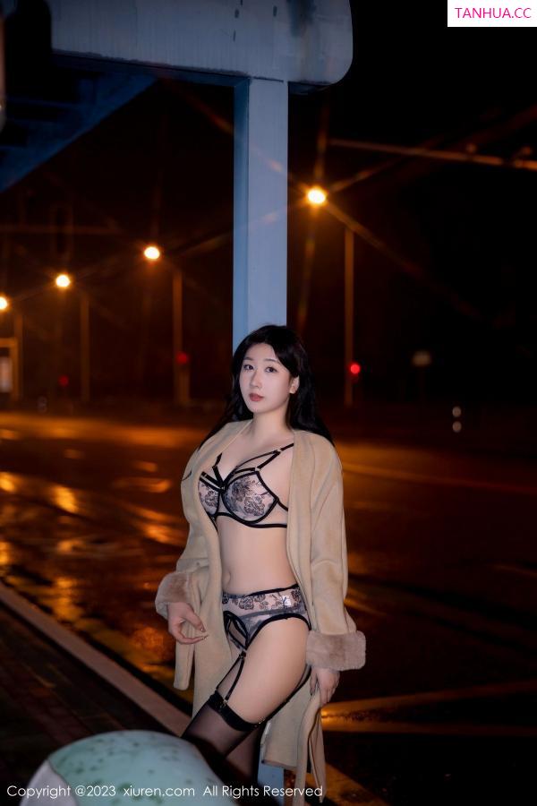 江真真  [XiuRen]高清写真图 2023.03.16 No.6424 江真真 黑丝美臀第10张图片